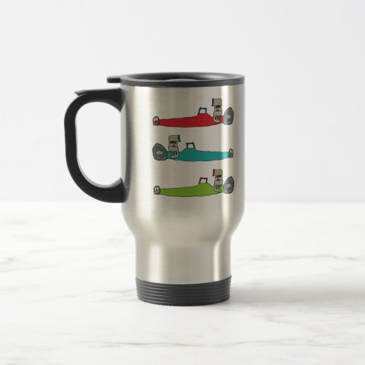 Mug De Voyage Course de glisser (Gauche)