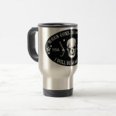 Mug De Voyage Coussin décoratif 2e amendement (Devant gauche)