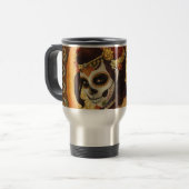 Mug De Voyage Coussin Dia De Los Muertos (Devant gauche)