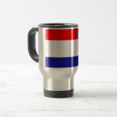 Mug De Voyage Coût bas ! Drapeau croate (Devant gauche)