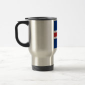 Mug De Voyage Coût bas ! Drapeau de l'Islande (Gauche)
