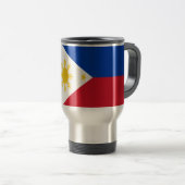 Mug De Voyage Coût bas ! Drapeau de Philippines (Devant droit)