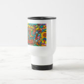 Mug De Voyage Cow-boy rétro, Pop art (Centre)