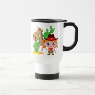 Mug De Voyage Cow-girl et cheval