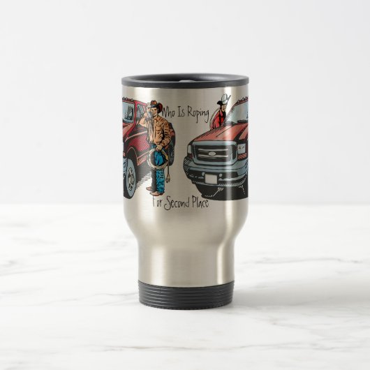 Mug de voyage Cowboy de Rodéo (Centre)