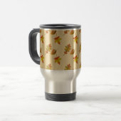 Mug De Voyage Cozy autumn maple leaves oak leaves (Devant gauche)