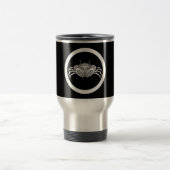 Mug De Voyage Crabe de mer de face en cercle (Centre)