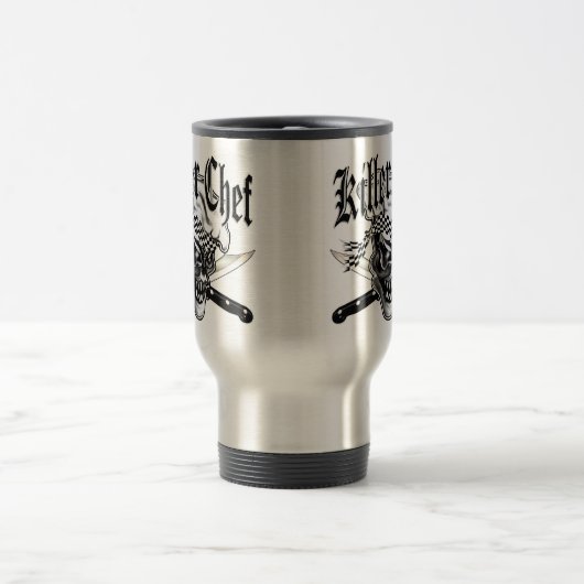 Mug De Voyage Crâne 5 de chef (Centre)