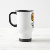 Mug De Voyage Crâne à sucre floral (Gauche)