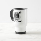 Mug De Voyage Crâne de hockey (Devant gauche)