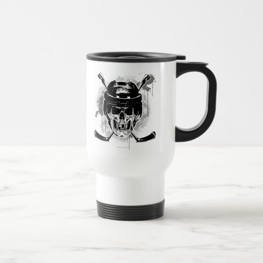 Mug De Voyage Crâne de hockey (Droite)