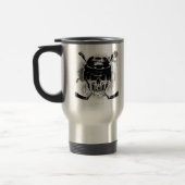 Mug De Voyage Crâne d'hockey (Gauche)