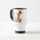 Mug De Voyage Crâne d'Irlandais de Foley (Devant gauche)