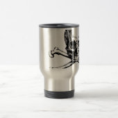 Mug De Voyage Crâne et os (Centre)