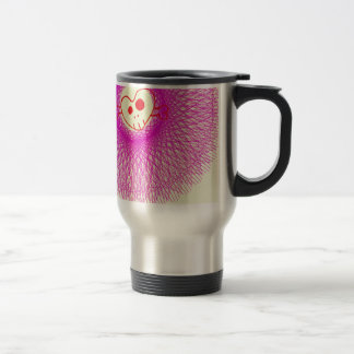 Mug De Voyage crâne et os violets