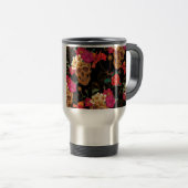 Mug De Voyage crâne floral (Devant droit)
