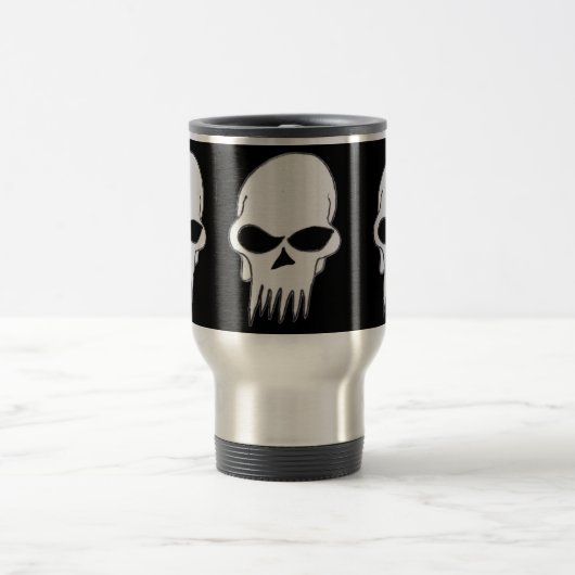 Mug De Voyage Crâne mauvais (Centre)