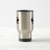 Mug De Voyage Crâne squelette d'Halloween (Centre)