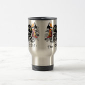 Mug De Voyage Crânes de sapeur-pompier : Le chef (Centre)