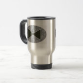 Mug De Voyage Cravate de la ceinture noire (Devant gauche)