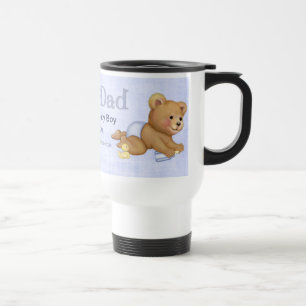 Mug De Voyage Crawling Teddy - Nouveau père du garçon - Personna