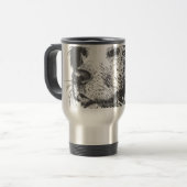Mug De Voyage Create Your Own Pet Dog Customized (Devant gauche)