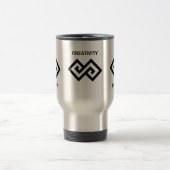 Mug De Voyage Créativité Double Diamant Élégante (Centre)