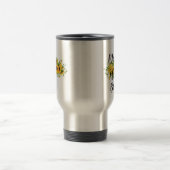 Mug De Voyage Créer son propre tournesol cadeau de fête nuptiale (Centre)