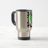Mug De Voyage Créez vos propres coeurs lumineux conception bébé (Devant gauche)