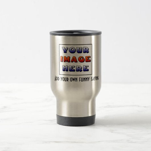 Mug De Voyage Créez vos propres customisés et personnalisés (Centre)