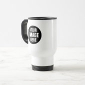 Mug De Voyage Créez votre propre (Devant gauche)