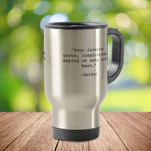 Mug De Voyage Créez votre propre devis personnalisé