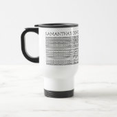 Mug De Voyage Créez Votre Propre Long Message Caché 148BW Nouvea (Gauche)