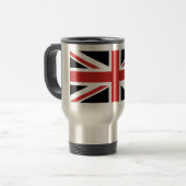 Mug De Voyage Créez votre propre Union Jack rouge (Devant gauche)
