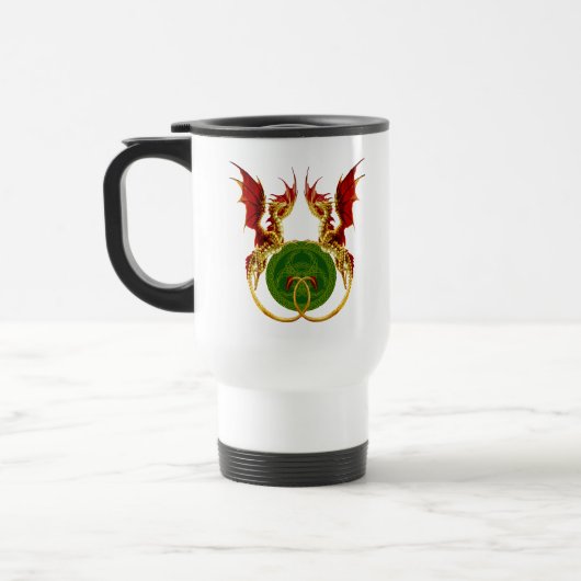 Mug De Voyage Crescent Céleste Lune Et Dragons (Gauche)