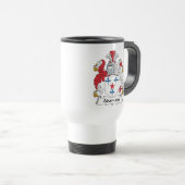 Mug De Voyage Crête de famille d'Adamson (Devant droit)