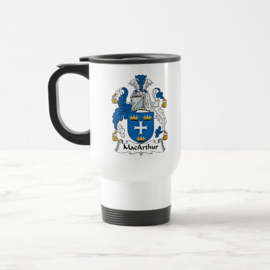 Mug De Voyage Crête de famille de MacArthur (Gauche)