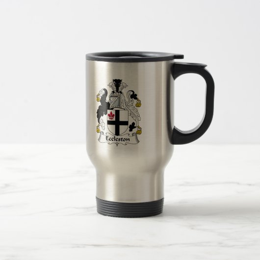 Mug De Voyage Crête de famille d'Eccleston (Droit)