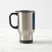 Mug De Voyage Cristal bleu acier foncé (Gauche)