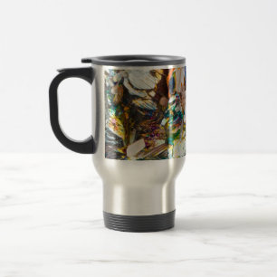Mug De Voyage Cristal d'hématite arc-en-ciel, pierre précieuse d