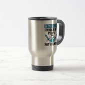 Mug De Voyage CRNA Frapper Les Gens Infirmer Anesthésiste (Devant droit)