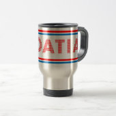Mug De Voyage Croatie - avec amour (Devant droit)