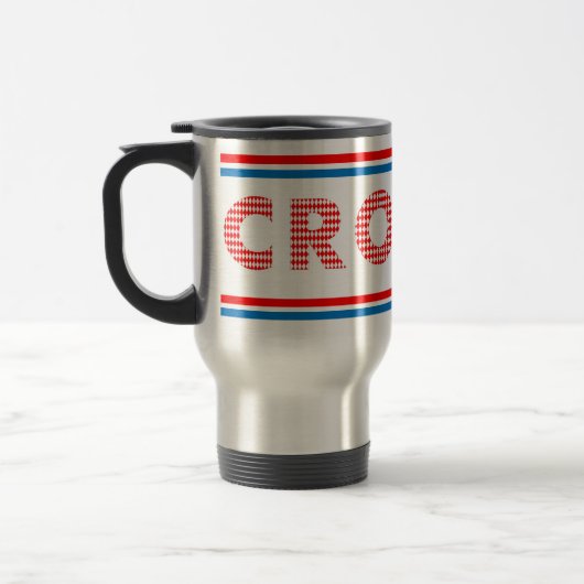 Mug De Voyage Croatie - avec amour (Gauche)