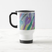 Mug De Voyage Crocus de printemps Abstrait (Gauche)