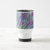 Mug De Voyage Crocus de printemps Abstrait (Centre)