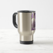 Mug De Voyage Crocus de printemps violet (Devant gauche)