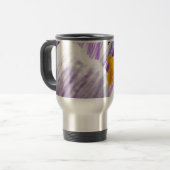 Mug De Voyage Crocus de printemps violet (Devant gauche)