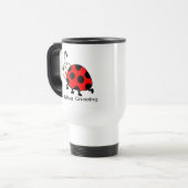 Mug De Voyage Croisement de coccinelle (Devant gauche)