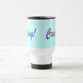 Mug De Voyage Croisière multicolore d'Aqua (Centre)