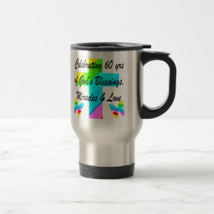 MUG DE VOYAGE CROIX ET CONCEPTION DE BOUTEILLES CHRÉTIENNES DU 